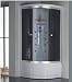 LUXExclusive Steam Shower Unit LUX-1581. 35'' x 35'' x 85'', Glass / Acrylic