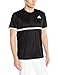 adidas Performance Men's Court Tee, Black, Medium