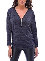 Bleu Marine Blusa Cayenne (Azul)