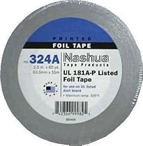 Covalence Adhesives #3240024500 2.5"x60YD SLV Foil Tape