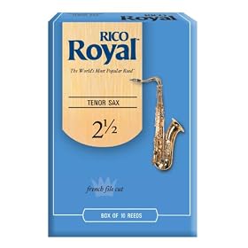 Rico Royal - Tenor Sax #2.5 - Box of 10