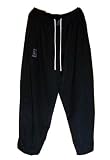 Bodybuilding Fitness Hose Schwarz Gestreift M