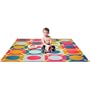 Skip Hop 20 Piece 70"x56" PlaySpot Floor Mat, Brights