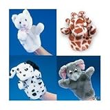 12pc - Plush soft Puppets -new!