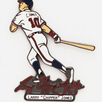 ATLANTA BRAVES OFFICIAL LOGO LAPEL PIN