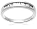 14k White Gold Baguette Channel Set Diamond Band (1/5 cttw, I-J Color, I1-I2 Clarity)