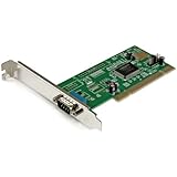 StarTech.com 1 Port PCI RS232 Serial Adapter Card with 16550 UART PCI1S550