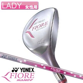 【レディース/2010年モデル】ヨネックス ゴルフ ナノブイ フィオーレ （FIORE） ユーティリティー ナノスピード100F カーボンシャフト
