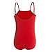 MAGIC TOWN Girls' Classic Camisole Leotard With Adjustable Straps