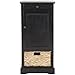 SAFAVIEH American Homes Collection Raven Vintage Grey Tall Storage Unit