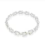 Sterling Silver Genuine Swarovski Crystal Stretch Bracelet