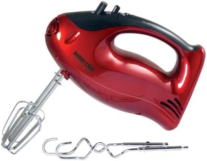 Better Chef 5-speed Red Turbo Mixer