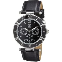 MC Unisexuhr Multifunktion Lederband 26014