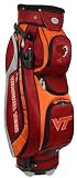 VIRGINIA TECH HOKIES OFFICIAL TEAM LOGO LETTERMAN'S CLUB DELUXE GOLF BAG