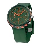 Issey Miyake Midsize Green Trapezoid: AL Collection Chronograph Watch #SILAT001