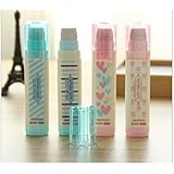 Creative writing stationery three layers erasers 4pcs