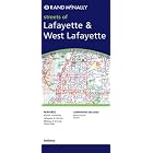 Rand McNally streets of Lafayette and West Lafayette, Indiana by Rand McNally and Navteq