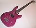 Daisy Rock Debutante Rock Candy Petite Electric Bass Guitar, Atomic Pink