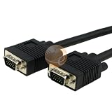 15ft HD15 SVGA Male to Male Super VGA Monitor Cable 15'
