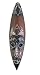 OMA African Wall Mask Tiki Tribal Fire Wooden Hand Crafted Wall Hanging Home Decor For Blessings And Luck