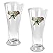 New Jersey Devils NHL 2pc 16oz Pilsner Glass Set - Primary Logo by Great American Products
