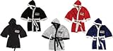 TITLE 3/4 Length Stock Satin Robe