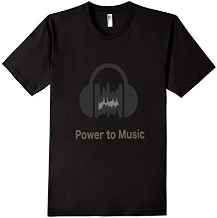 Men's Music Festival T Shirt Large Black