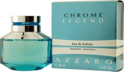 CHROME LEGEND by Azzaro EDT SPRAY 1.4 OZ for MEN ---(Package Of 2)