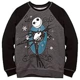 Disney Raglan Jack Skellington Sweatshirt