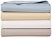 Amazon Basics 400 Thread Count Sheet Set, Queen, Stone Grey