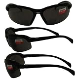 C-2 Bifocal Smoke Safety Glasses (2.0 Magnification)