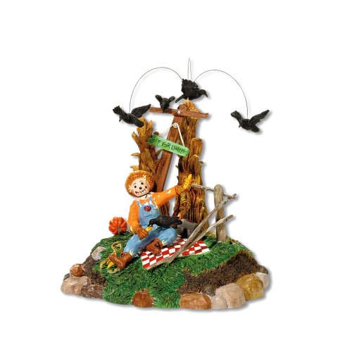 Department 56 Scarecrow & Feathered Friends