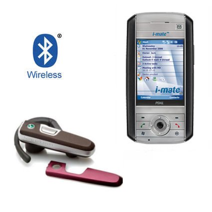 Wireless Bluetooth Headset for the i-Mate PDAL