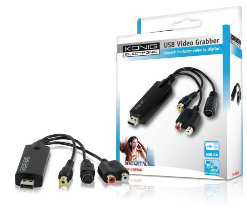 KOENIG USB 2.0 Audo / Video Grabber umwandler kamera pc computer Preisvergleich