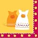 Design Design Barnyard Oink Lunch Napkin, 20-Count Packages (Pack of 4)