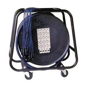 AV Link 24-Channel Snake with Rolling Reel, 30 Meters by