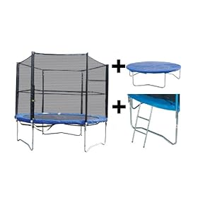 8ft Trampoline + Safety Net  CE and TUV approved
