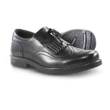 Mens Deer Stags� Westminster Wing Tip Slip - ons Black by Deer Stags