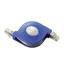 ELECOM Cat5準拠携帯巻取LANケーブル LD-MCTU/BU2