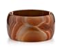 Red Agate Bangle Bracelet