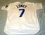 James Loney Signed Los Angeles Dodgers White Jersey