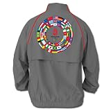 Beijing 2008 Olympics Circle of Flags Microfiber Jacket