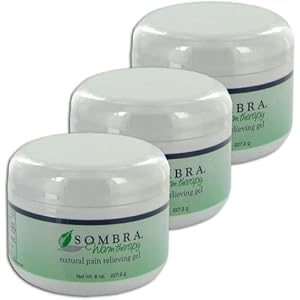 Sombra Warm - Value 3 Pack Sombra Warm Therapy Pain Relieving Gel, All Natural (8 Oz)
