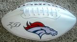 Denver Broncos Tim Tebow Autographed Signed Logo Football