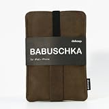 BABUSCHKA Handytasche f&uuml;r Ipod Iphone, Leder natur, dekoop
