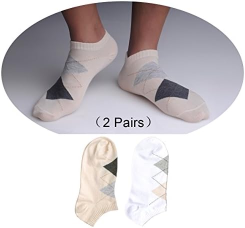 GJSocks Men Cycling Socks Best Cotton Cycling Socks For Men (2 Pair)