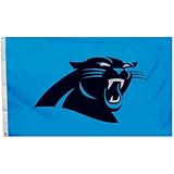 NFL Carolina Panthers Flag with Grommetts, 3 x 5-Feet