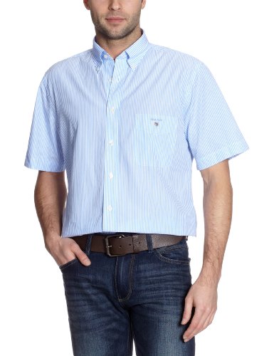 GANT Herren Freizeithemd 305281, Gr. 54 (XXL), Blau (DOVE BLUE) Preisvergleich