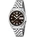 Seiko Men's SNK391K Seiko 5 Automatic Brown Dial Stainless Steel Watch
