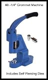 C-step 1 Corset Costume Grommet Setting Machine Tool with Self Piercing Stainless Steel 1/4